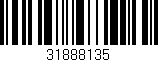 Código de barras (EAN, GTIN, SKU, ISBN): '31888135'