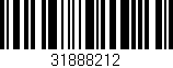 Código de barras (EAN, GTIN, SKU, ISBN): '31888212'