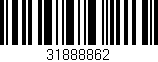 Código de barras (EAN, GTIN, SKU, ISBN): '31888862'