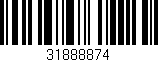 Código de barras (EAN, GTIN, SKU, ISBN): '31888874'
