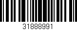 Código de barras (EAN, GTIN, SKU, ISBN): '31888991'