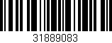 Código de barras (EAN, GTIN, SKU, ISBN): '31889083'