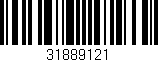 Código de barras (EAN, GTIN, SKU, ISBN): '31889121'
