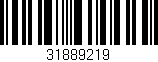 Código de barras (EAN, GTIN, SKU, ISBN): '31889219'