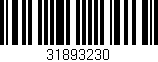 Código de barras (EAN, GTIN, SKU, ISBN): '31893230'