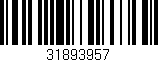 Código de barras (EAN, GTIN, SKU, ISBN): '31893957'