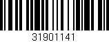 Código de barras (EAN, GTIN, SKU, ISBN): '31901141'