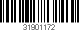 Código de barras (EAN, GTIN, SKU, ISBN): '31901172'