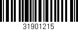 Código de barras (EAN, GTIN, SKU, ISBN): '31901215'