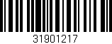 Código de barras (EAN, GTIN, SKU, ISBN): '31901217'