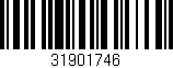 Código de barras (EAN, GTIN, SKU, ISBN): '31901746'