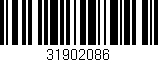Código de barras (EAN, GTIN, SKU, ISBN): '31902086'