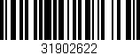 Código de barras (EAN, GTIN, SKU, ISBN): '31902622'