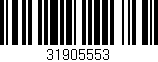 Código de barras (EAN, GTIN, SKU, ISBN): '31905553'