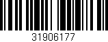 Código de barras (EAN, GTIN, SKU, ISBN): '31906177'