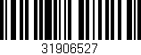 Código de barras (EAN, GTIN, SKU, ISBN): '31906527'