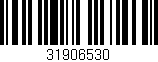 Código de barras (EAN, GTIN, SKU, ISBN): '31906530'