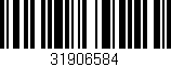 Código de barras (EAN, GTIN, SKU, ISBN): '31906584'