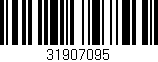 Código de barras (EAN, GTIN, SKU, ISBN): '31907095'