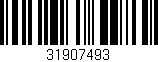 Código de barras (EAN, GTIN, SKU, ISBN): '31907493'