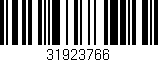 Código de barras (EAN, GTIN, SKU, ISBN): '31923766'