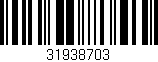 Código de barras (EAN, GTIN, SKU, ISBN): '31938703'
