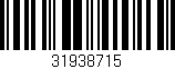 Código de barras (EAN, GTIN, SKU, ISBN): '31938715'