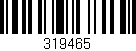 Código de barras (EAN, GTIN, SKU, ISBN): '319465'