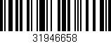 Código de barras (EAN, GTIN, SKU, ISBN): '31946658'