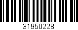 Código de barras (EAN, GTIN, SKU, ISBN): '31950228'