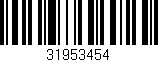 Código de barras (EAN, GTIN, SKU, ISBN): '31953454'