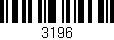 Código de barras (EAN, GTIN, SKU, ISBN): '3196'