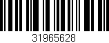 Código de barras (EAN, GTIN, SKU, ISBN): '31965628'