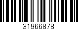 Código de barras (EAN, GTIN, SKU, ISBN): '31966878'