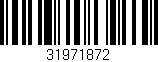Código de barras (EAN, GTIN, SKU, ISBN): '31971872'