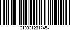 Código de barras (EAN, GTIN, SKU, ISBN): '3198312617454'