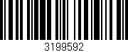 Código de barras (EAN, GTIN, SKU, ISBN): '3199592'