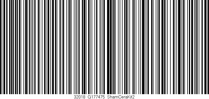 Código de barras (EAN, GTIN, SKU, ISBN): '32018_G177475_ShamCeraKit2'