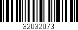 Código de barras (EAN, GTIN, SKU, ISBN): '32032073'