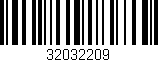 Código de barras (EAN, GTIN, SKU, ISBN): '32032209'