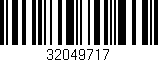 Código de barras (EAN, GTIN, SKU, ISBN): '32049717'