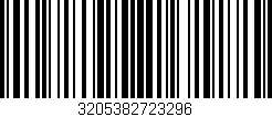 Código de barras (EAN, GTIN, SKU, ISBN): '3205382723296'
