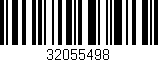 Código de barras (EAN, GTIN, SKU, ISBN): '32055498'