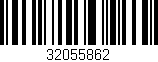 Código de barras (EAN, GTIN, SKU, ISBN): '32055862'