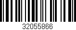 Código de barras (EAN, GTIN, SKU, ISBN): '32055866'