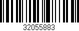 Código de barras (EAN, GTIN, SKU, ISBN): '32055883'