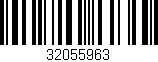 Código de barras (EAN, GTIN, SKU, ISBN): '32055963'