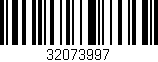Código de barras (EAN, GTIN, SKU, ISBN): '32073997'