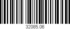 Código de barras (EAN, GTIN, SKU, ISBN): '32085.06'