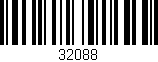 Código de barras (EAN, GTIN, SKU, ISBN): '32088'